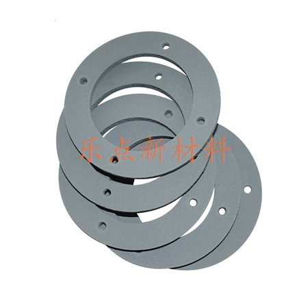 Flame retardant silicone foam